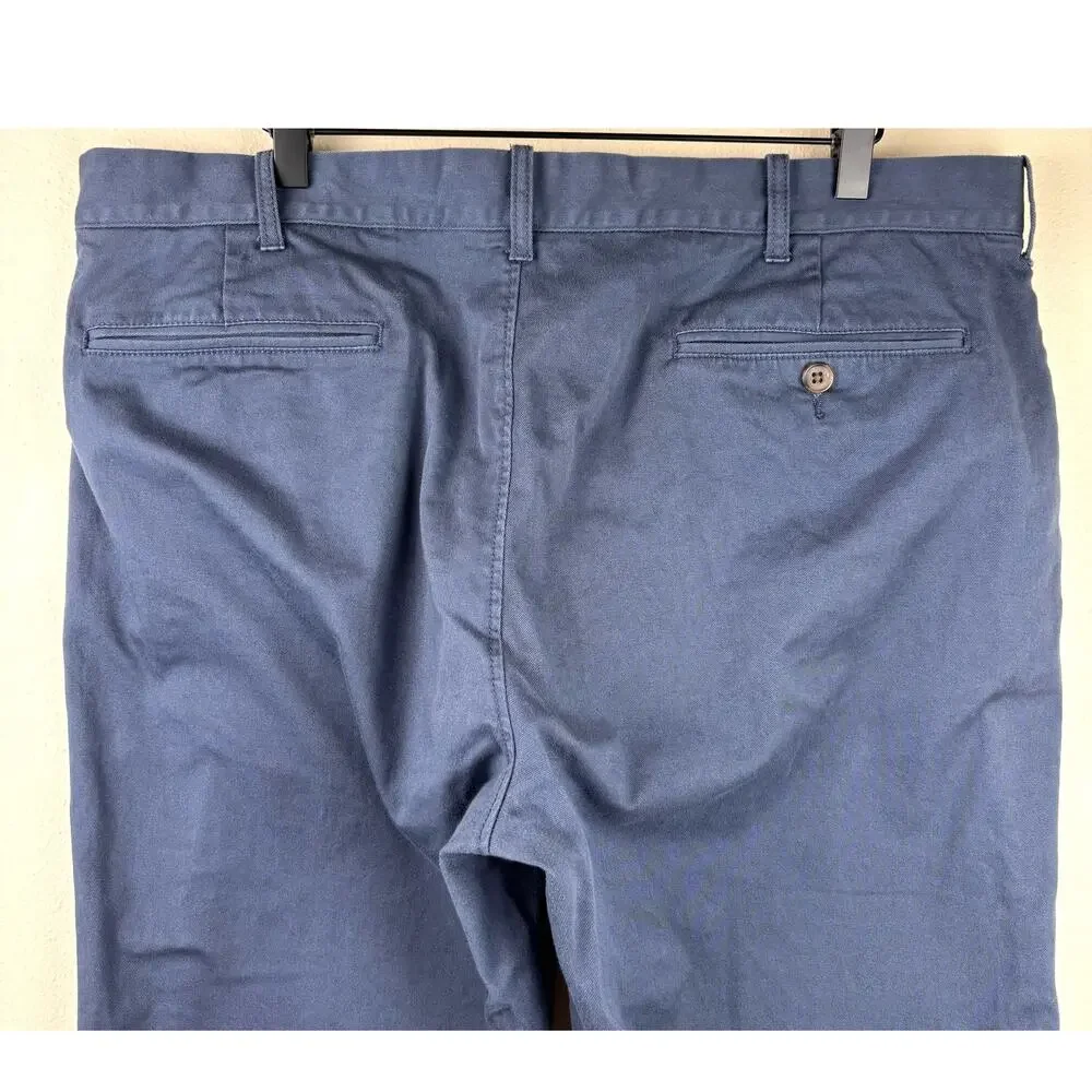 J.Crew Straight Fit Flex Chino Pant W 38 L32 Overcast Blue